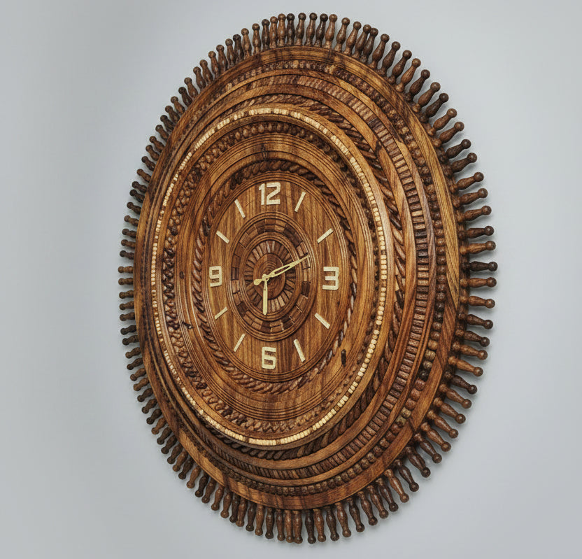 Kashmiri Wall Clock
