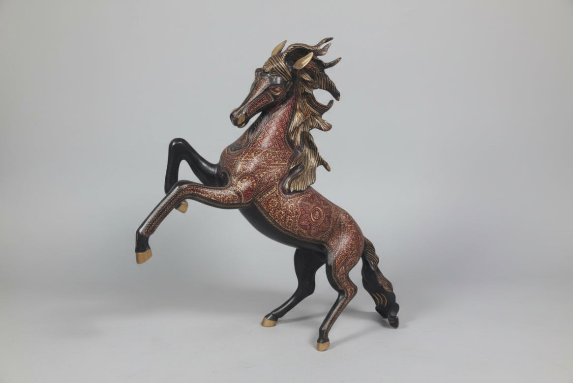 Brass Horse 36"