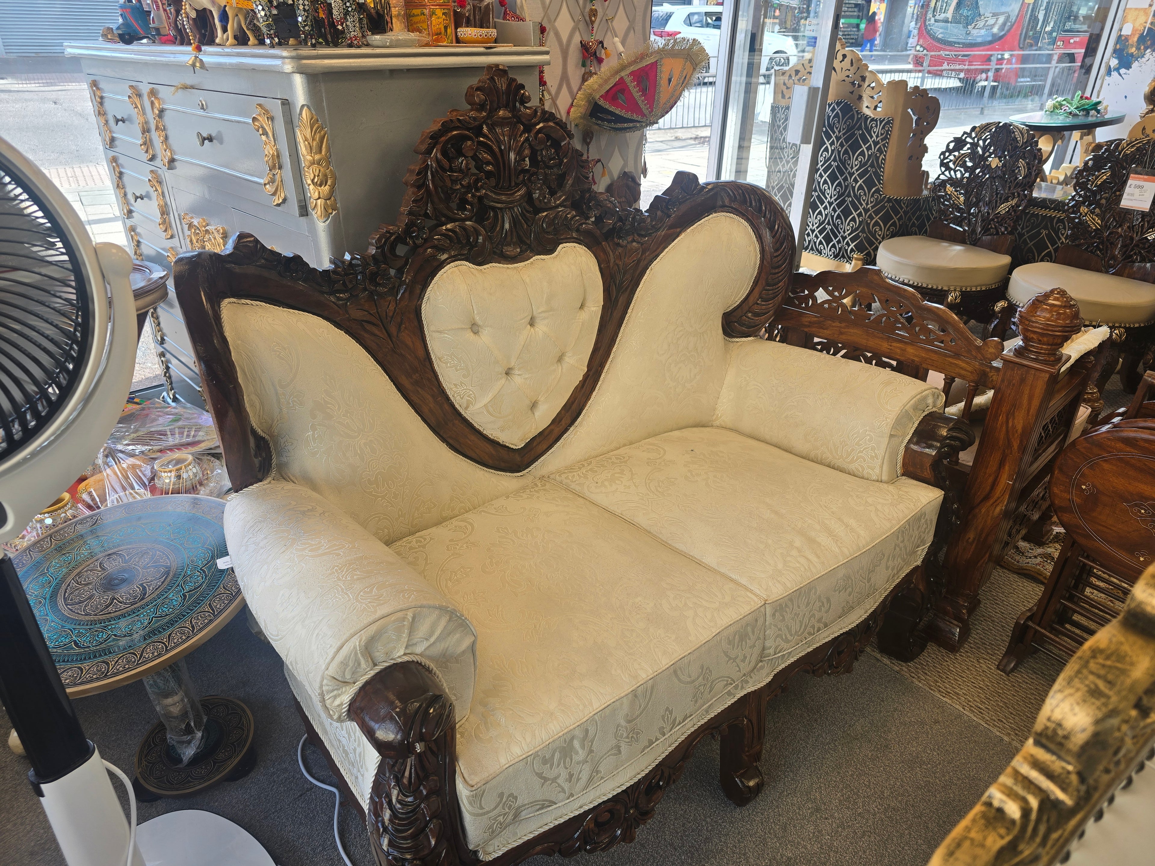 Shah Jahan Grandeur 2 Seater Sofa