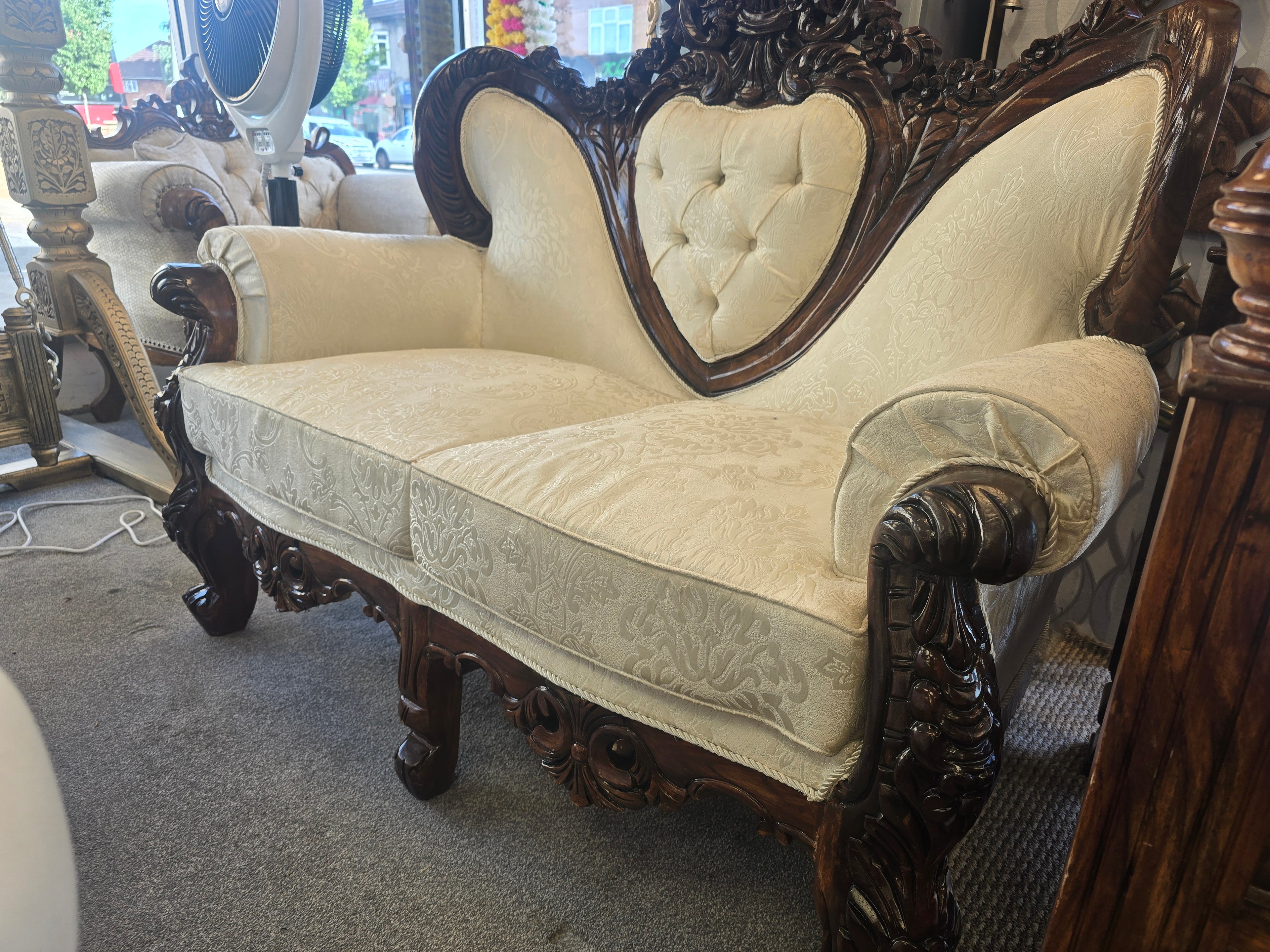 Shah Jahan Grandeur 2 Seater Sofa