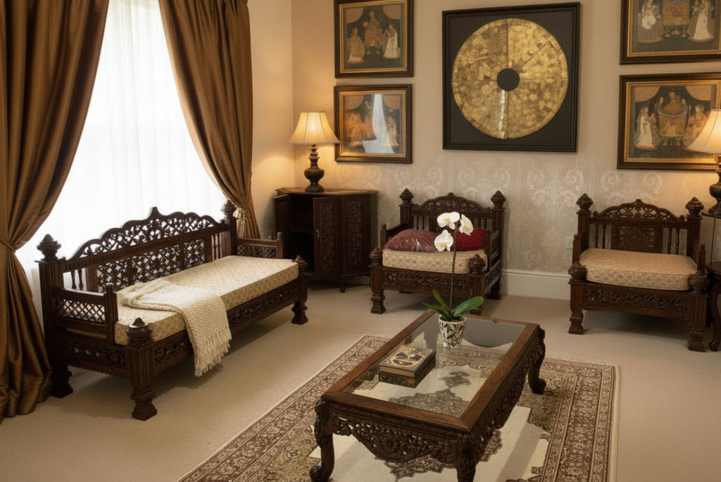 SHAHI TAKKAT 3 Seater image 4