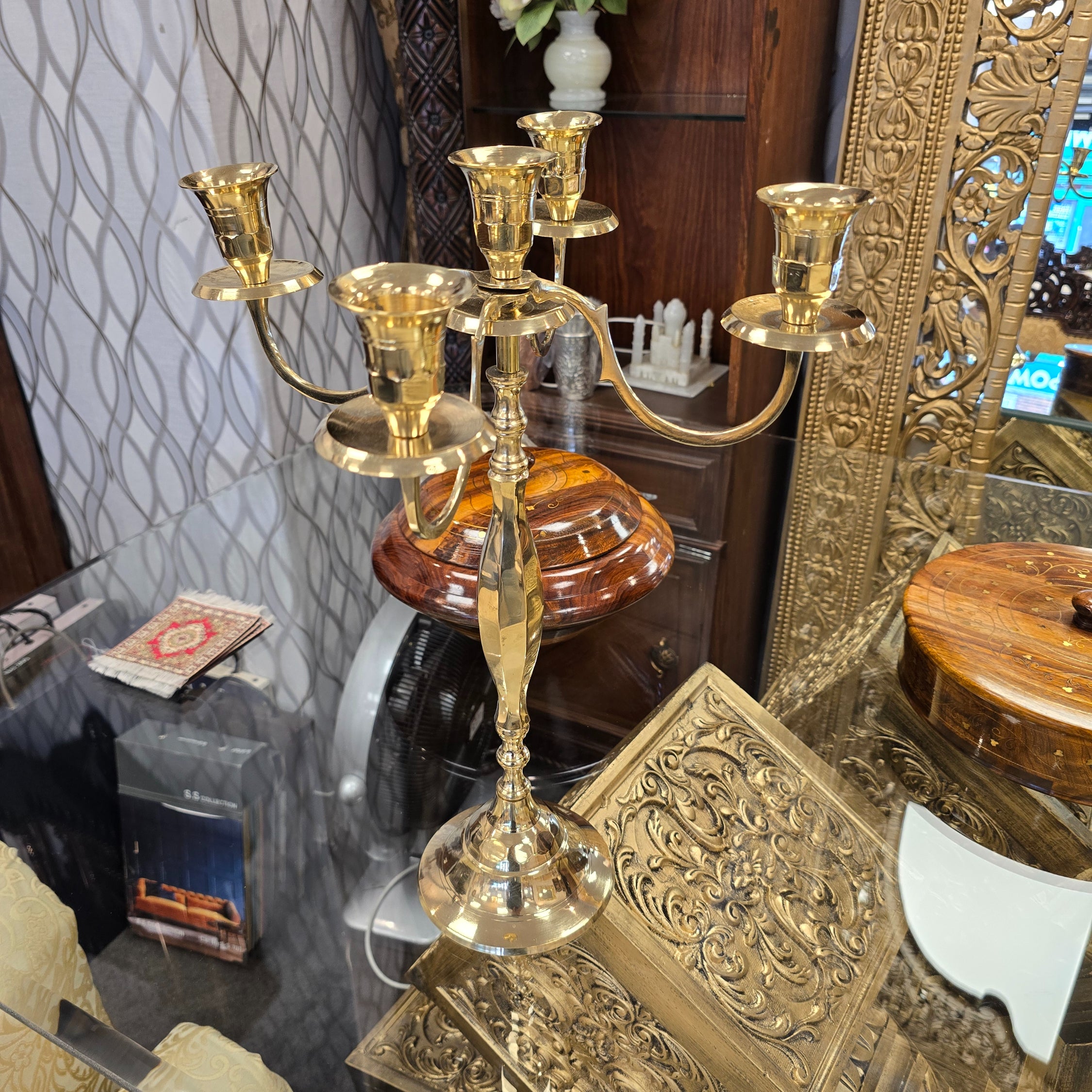Candle Stand (Brass) image 0