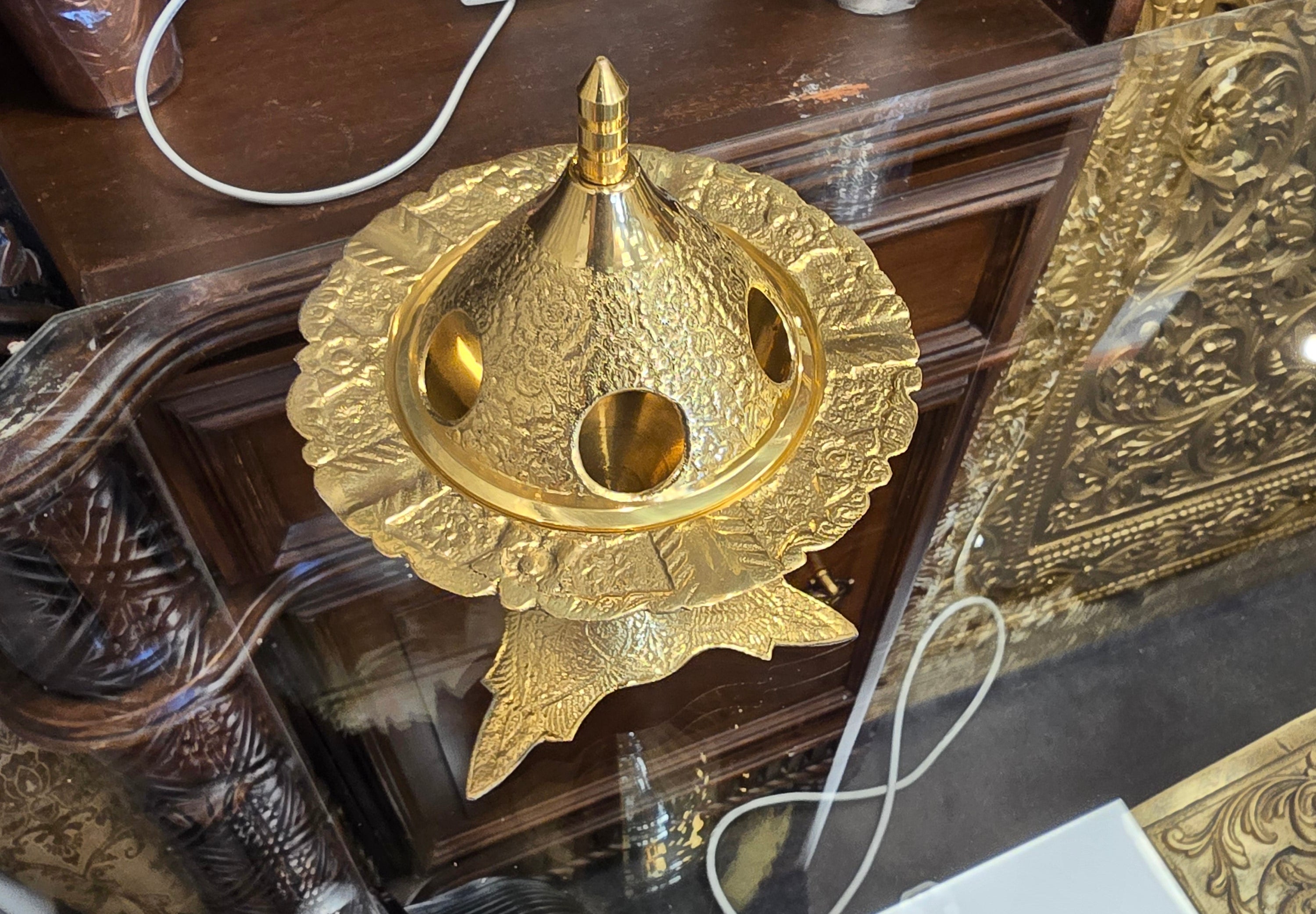Incense Burner Brass image 1