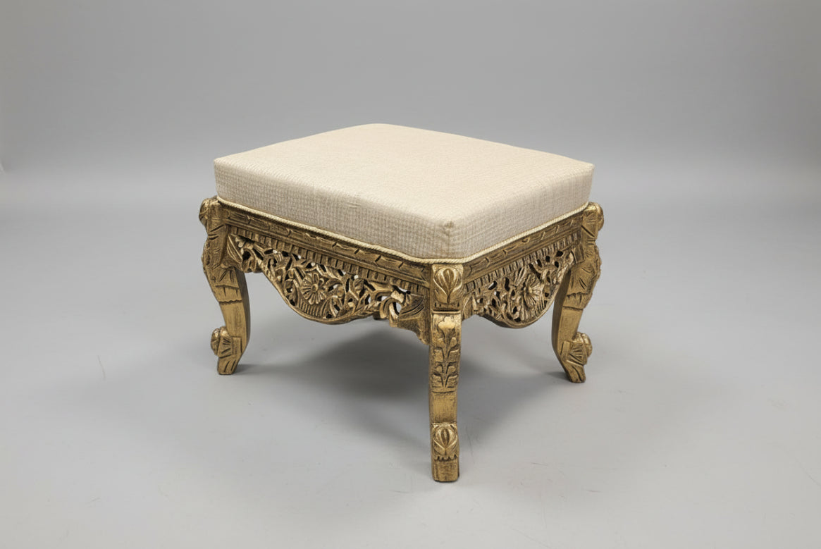 Billi Stool Golden Antique image 0