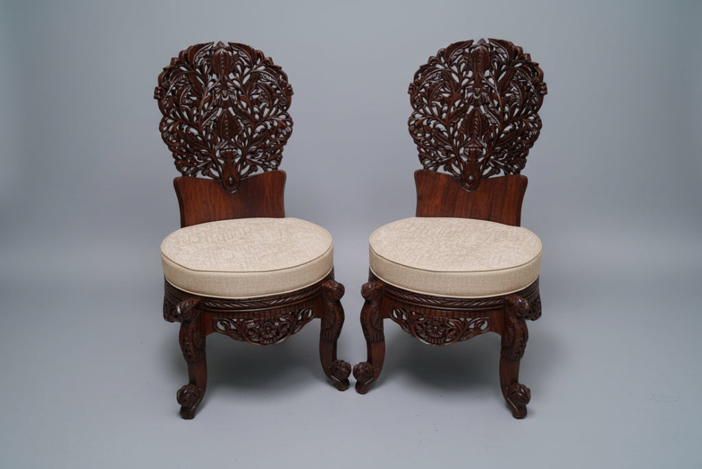 High Back Peerah Chair Set