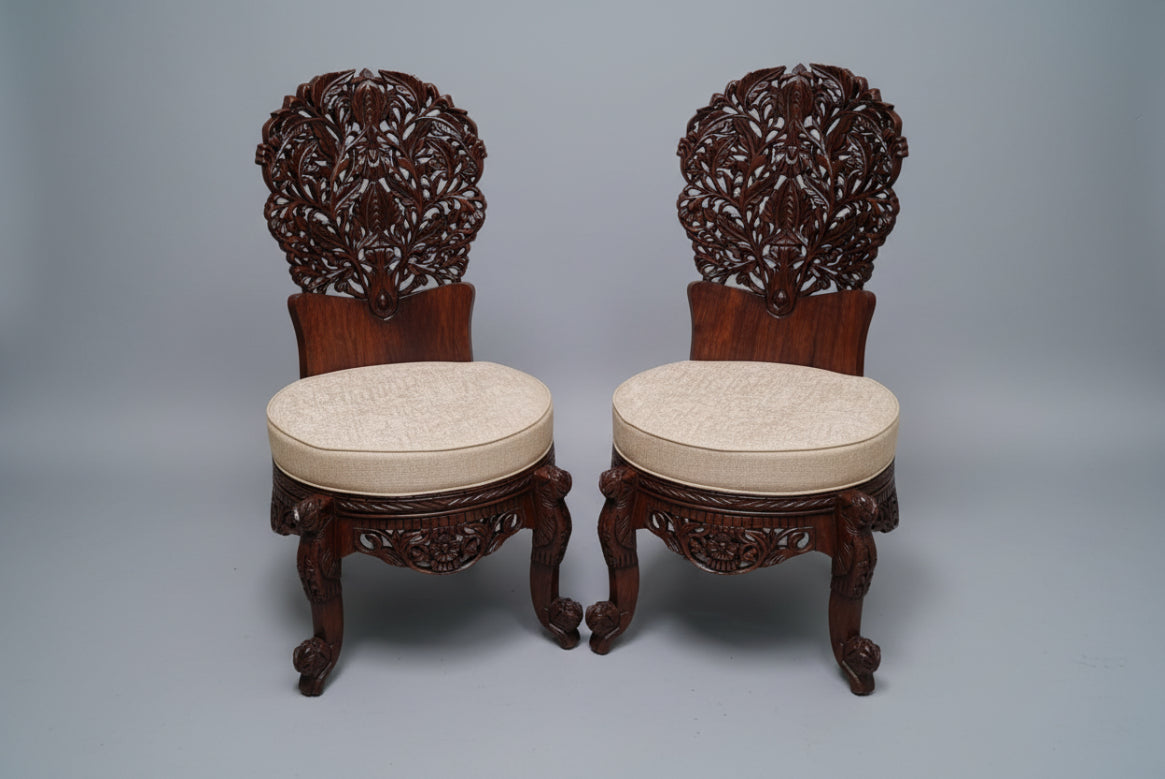 High Back Peerah Chair Set