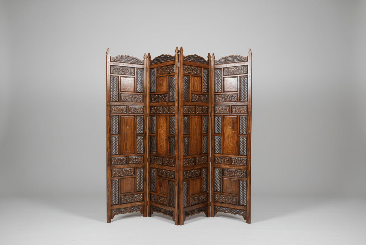 Room Divider (Brass Inlayed)