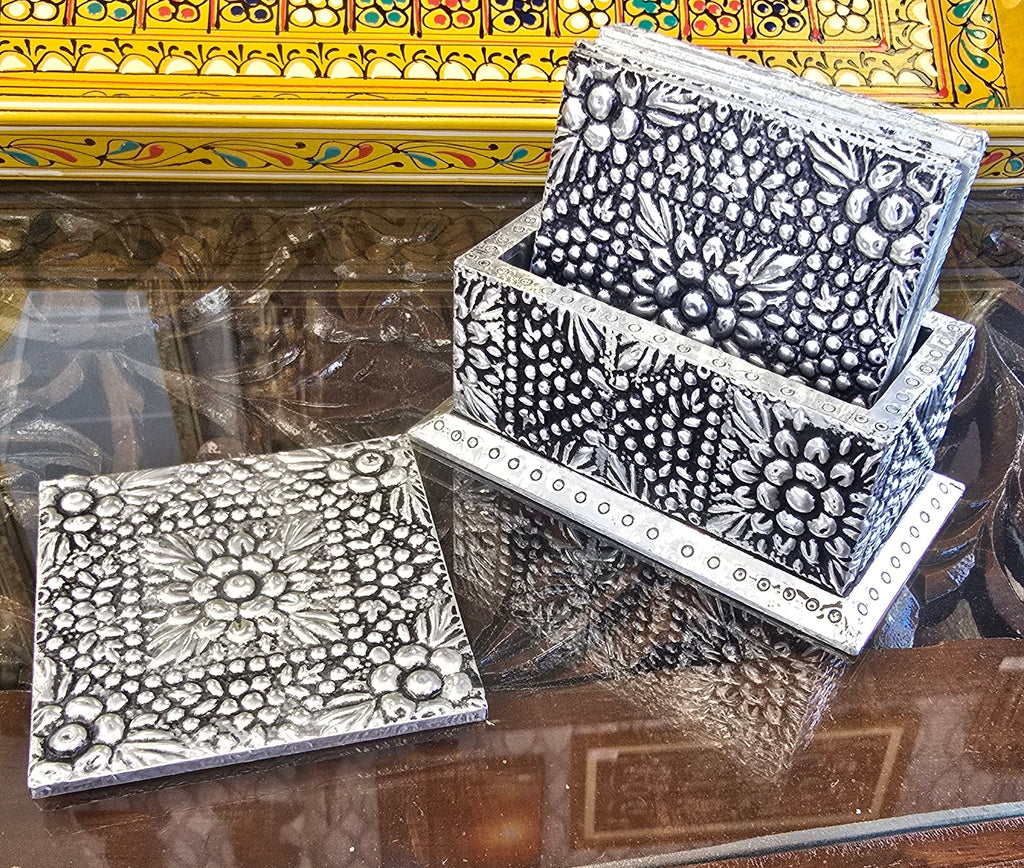 Hand Painted Coaster Set image 1