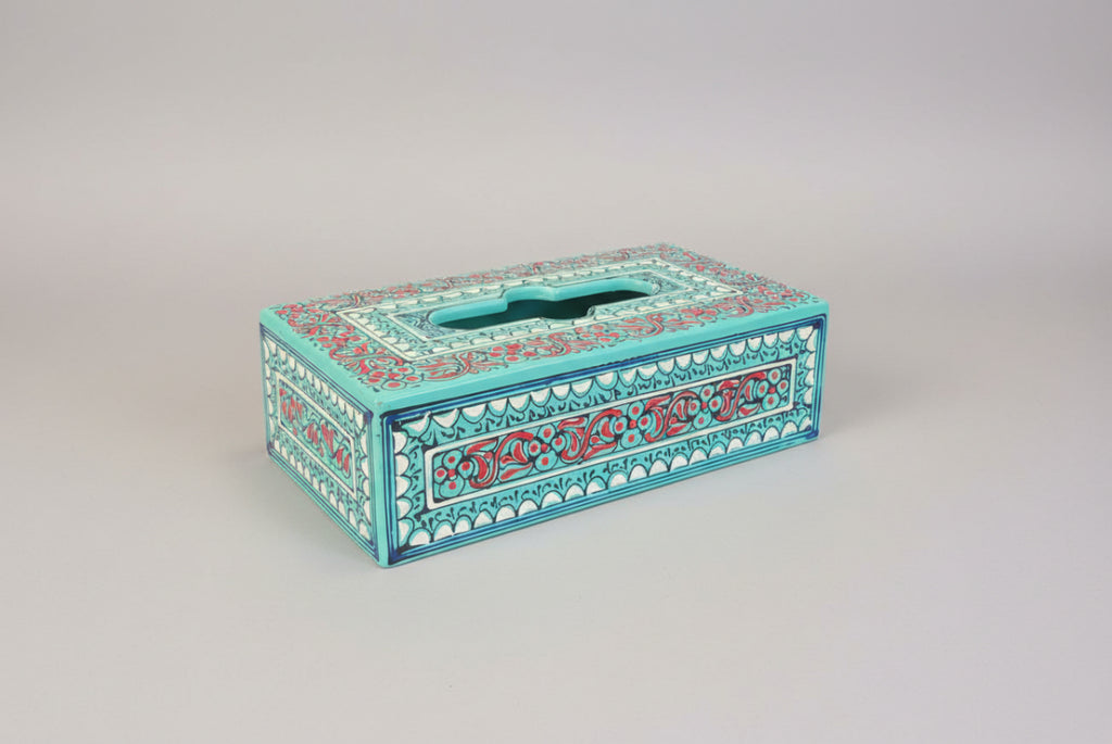 Hand Painted Tissue Box image 0