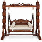 Brass 2 Seater Jhoola — front view