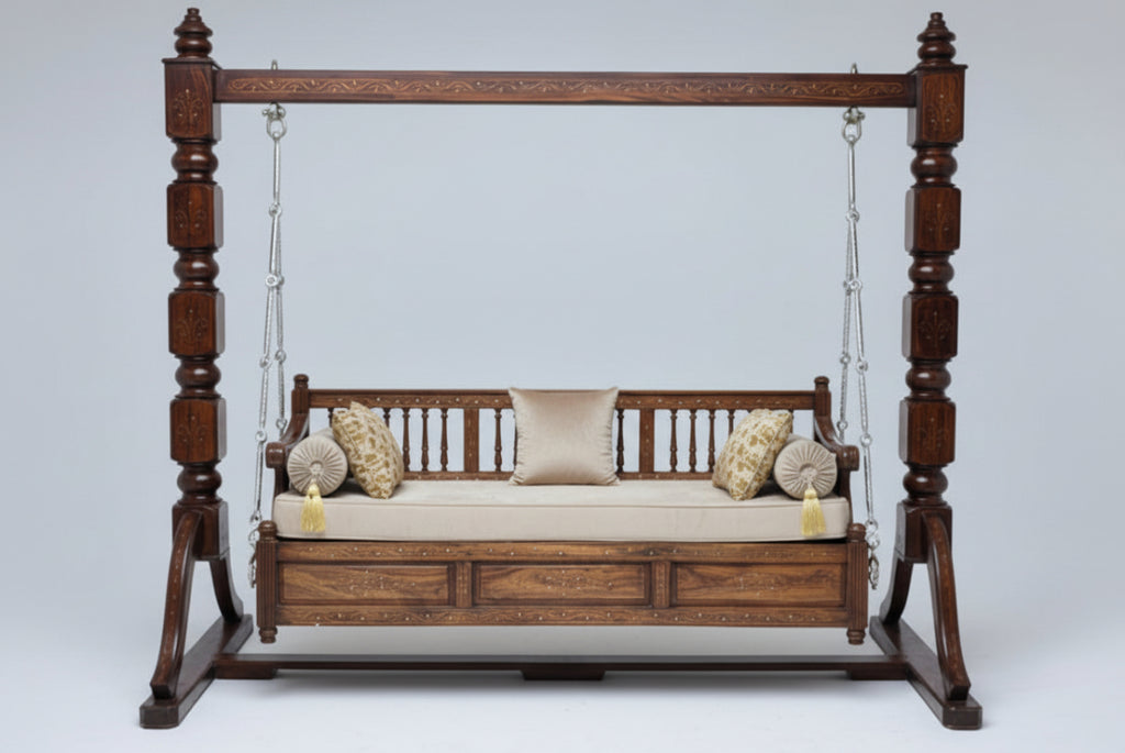 Brass 3 Seater Jhoola