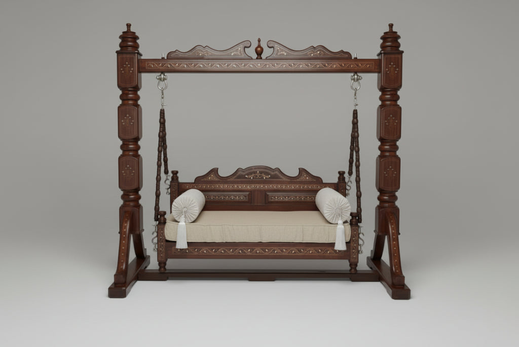 Jhoola Brass 2 Seater Jhoola image 0