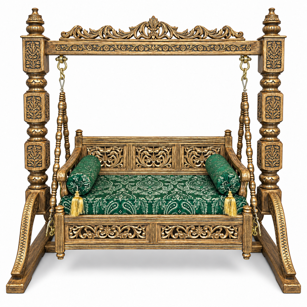 FB 2 Seater Jhoola — Golden Antique