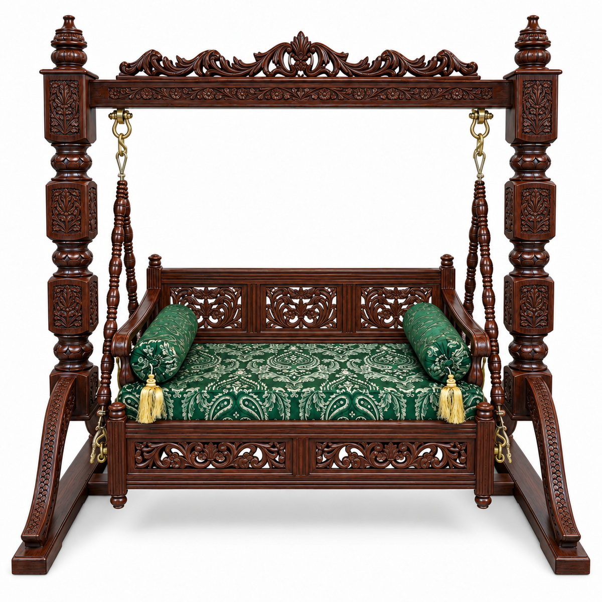 FB 2 Seater Jhoola — Walnut