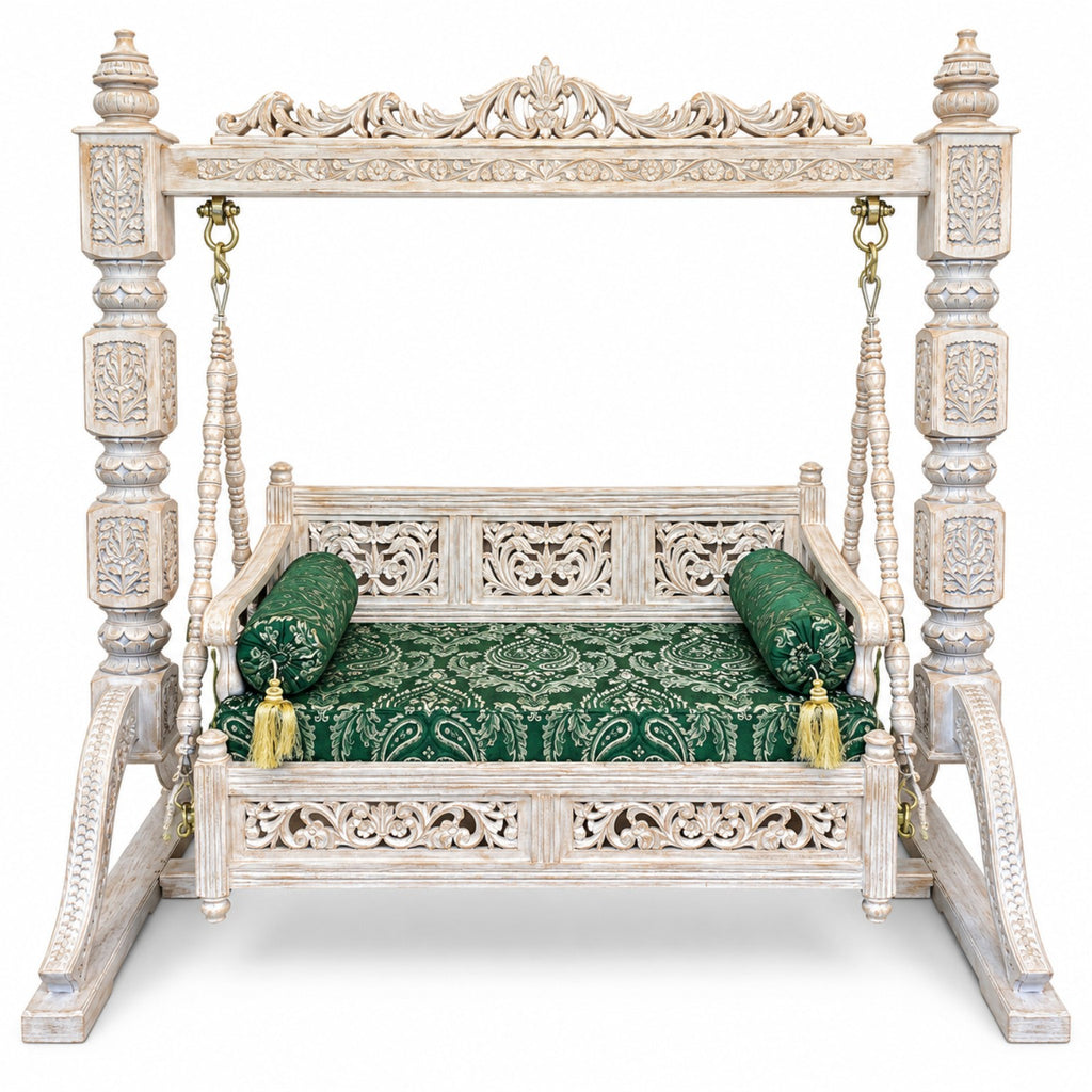 FB 2 Seater Jhoola — White Gold