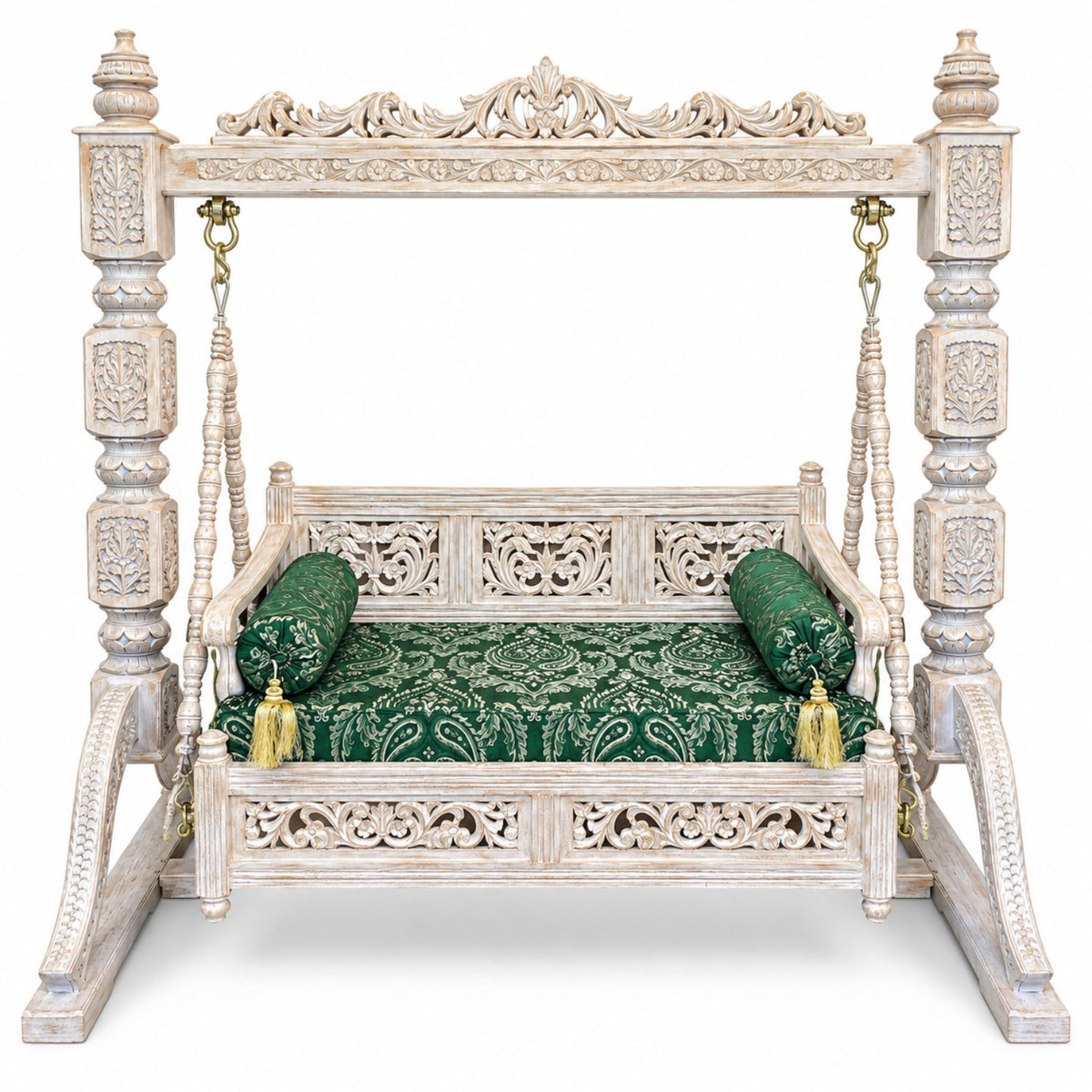 FB 2 Seater Jhoola — White Gold
