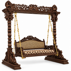 MOOR 3 Seater Jhoola – Walnut