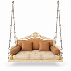 MOOR Ceiling Jhoola – White Gold