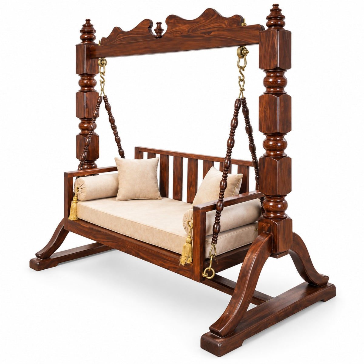 Plain 2 Seater Jhoola — angled view