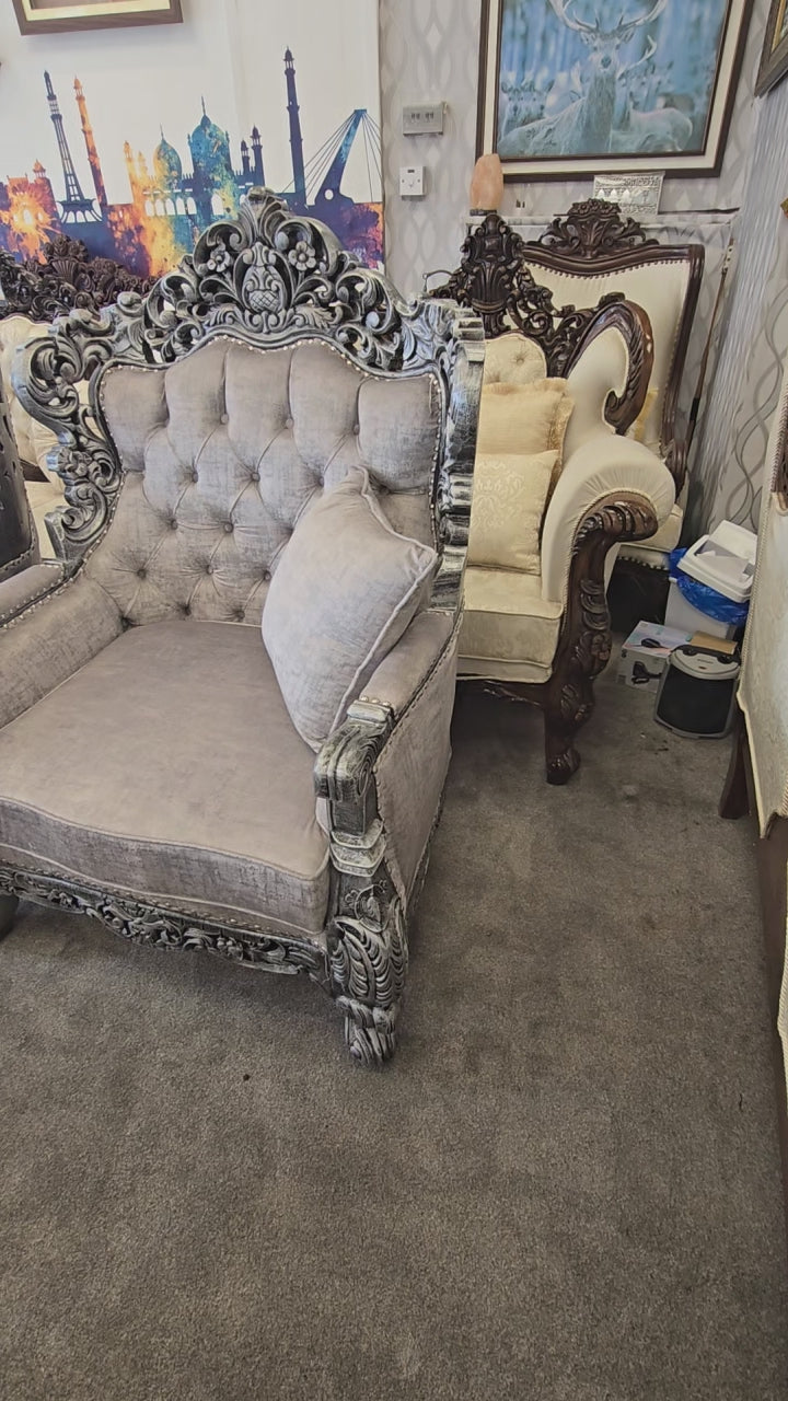 S37 ROYAL Chinioti 3+1+1 Sofa Set