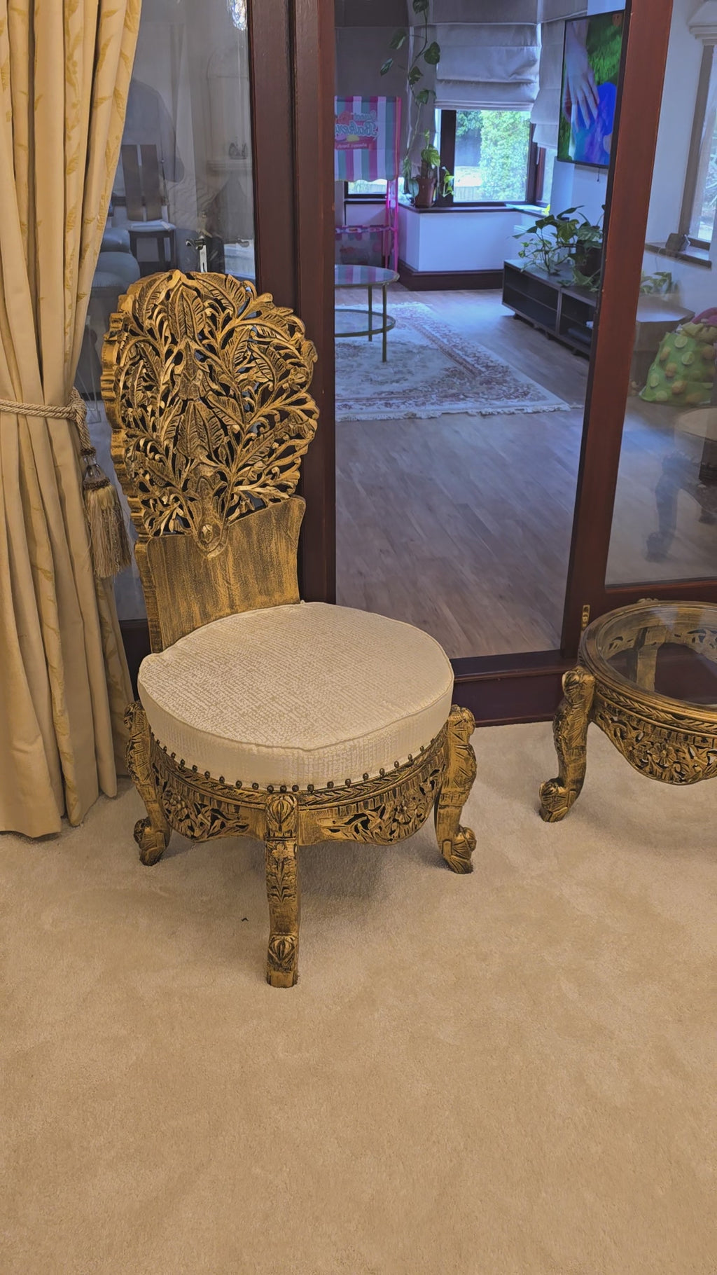 High Back Peerah Chair Set