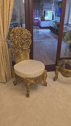 High Back Peerah Chair Set