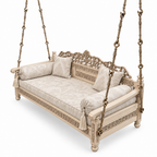 REG Ceiling Jhoola – Bleach Double Tone with matching cushion set
