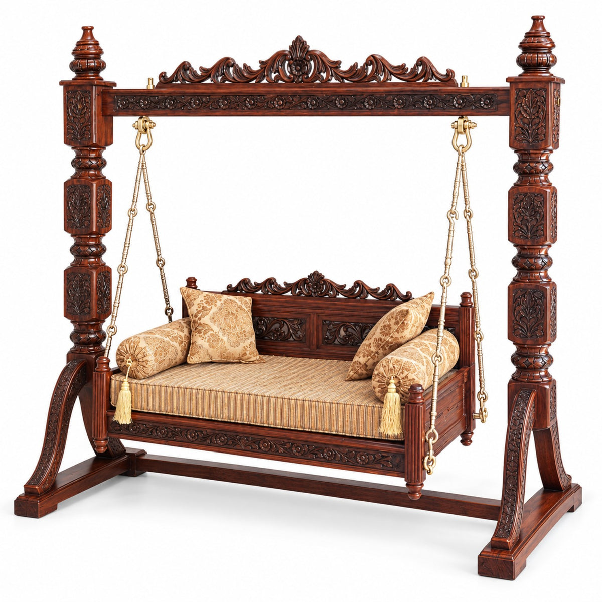 REG 2 Seater Jhoola — Natural Double Tone