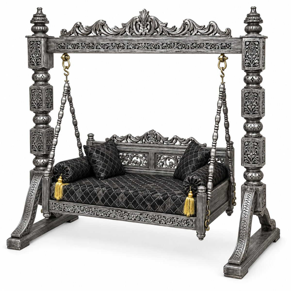 REG 2 Seater Jhoola — Silver Antique