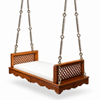 SD02 Ceiling Jhoola – Natural Double Tone – SD01 style metal hanging