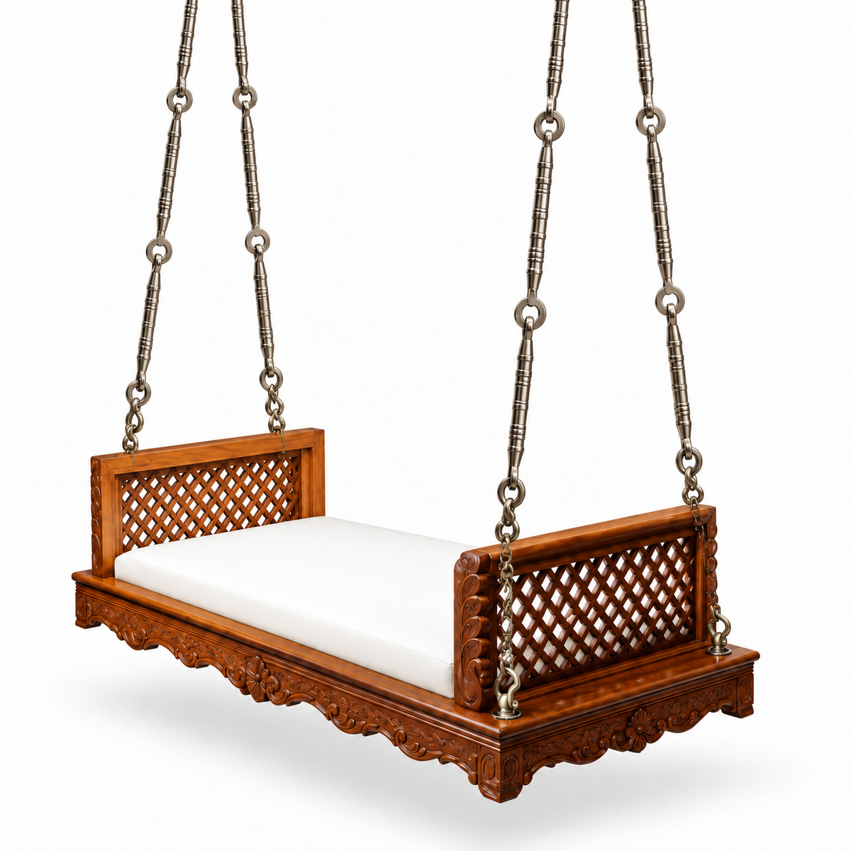 SD02 Ceiling Jhoola – Natural Double Tone – SD01 style metal hanging
