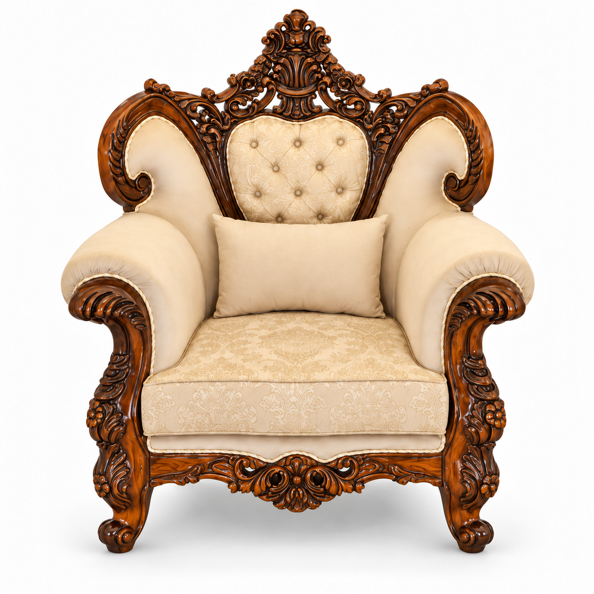 Shah Jahan Grandeur — Bleach Double Tone — 1 seater