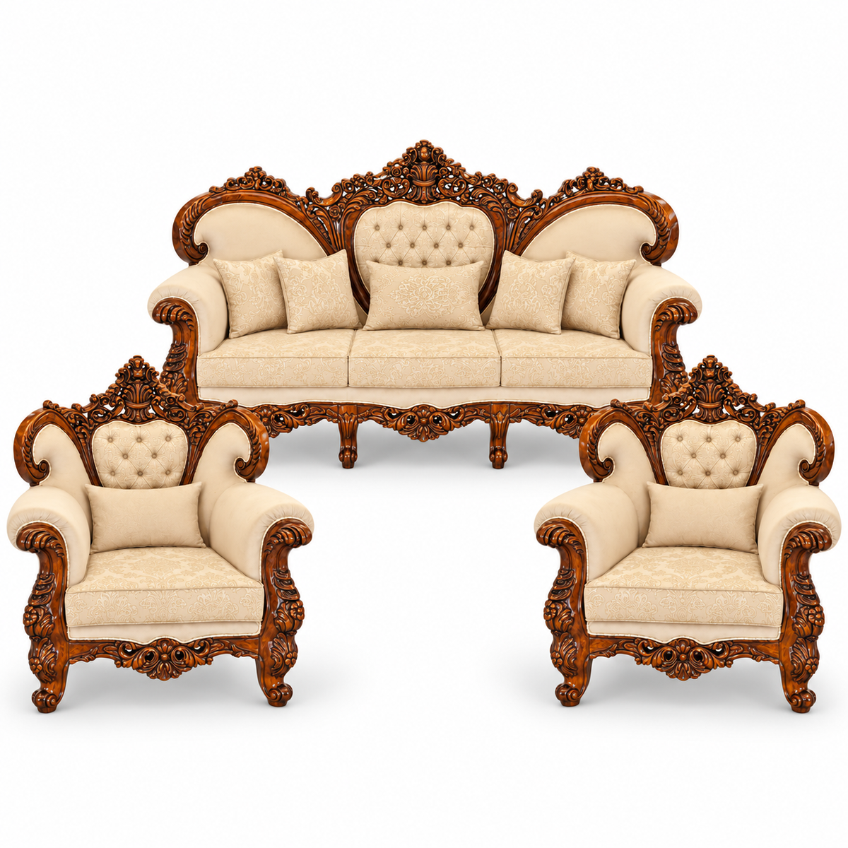 Shah Jahan Grandeur — Bleach Double Tone — 3+1+1 bundle