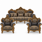 Shah Jahan Grandeur — Golden Antique — 3+1+1 bundle