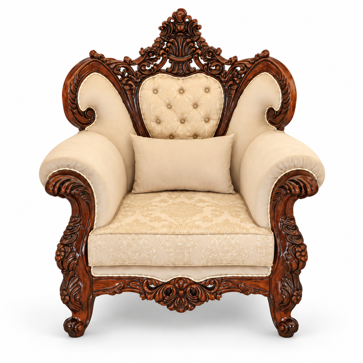 Shah Jahan Grandeur — Natural Double Tone — 1 seater