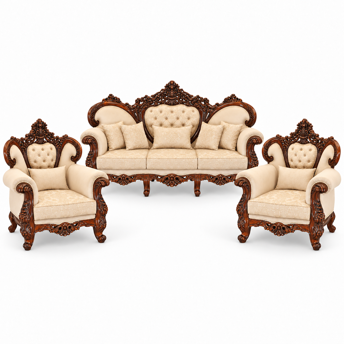 Shah Jahan Grandeur — Natural Double Tone — 3+1+1 bundle