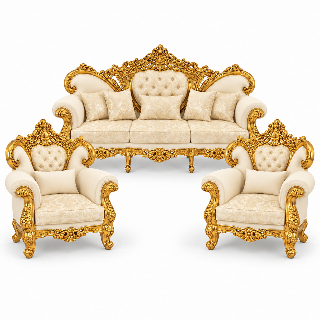 Shah Jahan Grandeur — Pure Gold — 3+1+1 bundle