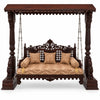 SWANN 3 Seater Jhoola – Natural Double Tone – Front